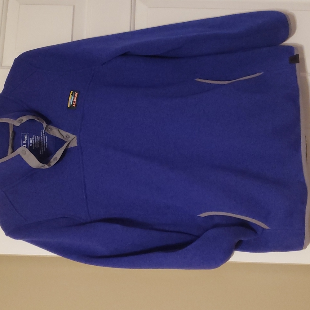 L.L.Bean Sweater Fleece Pullover - Picture 5 of 6
